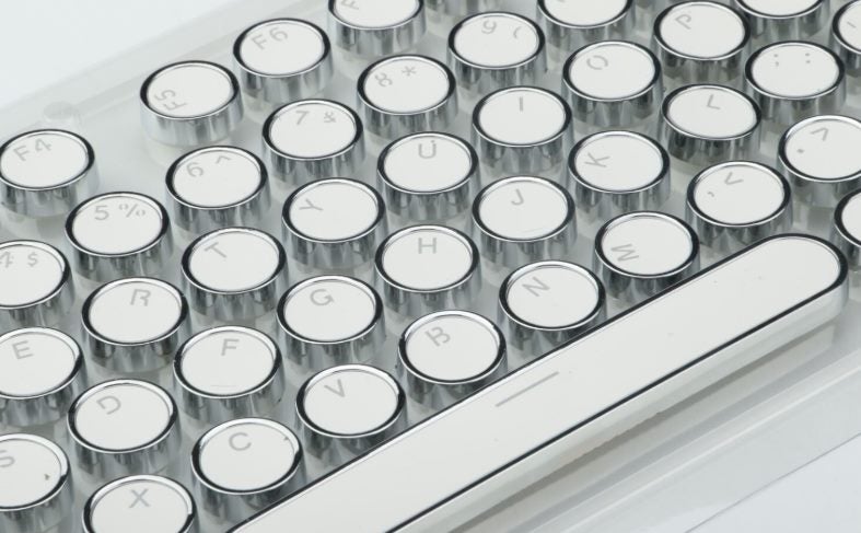 Steampunk Mechanical LED Backlit keyboard Keycaps Carousel 6