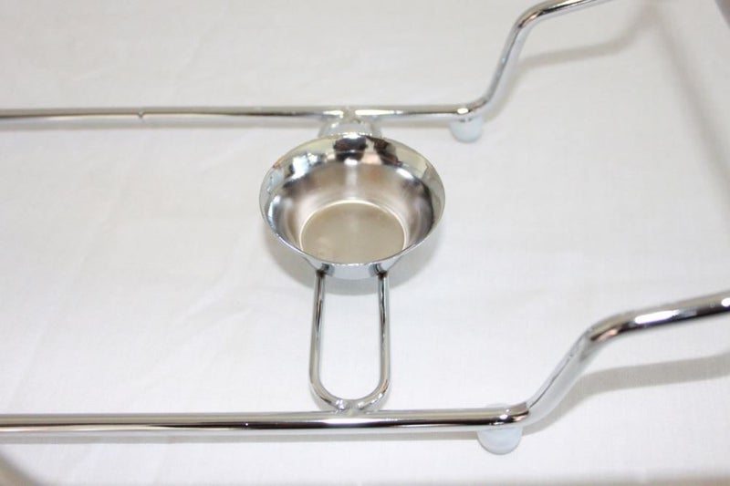 DOUBLE GLASS CHAFING DISH WARMER Carousel 5