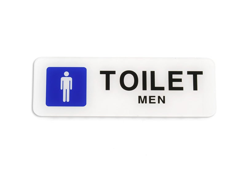 MENS / MALE Toilet Sign Plastic *RRP $4.95 Carousel 1