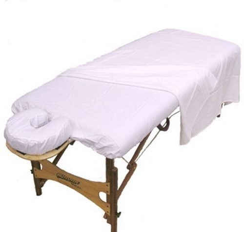 Massage table Sheet Set / Cotton / Fitted / Three Piece Carousel 2