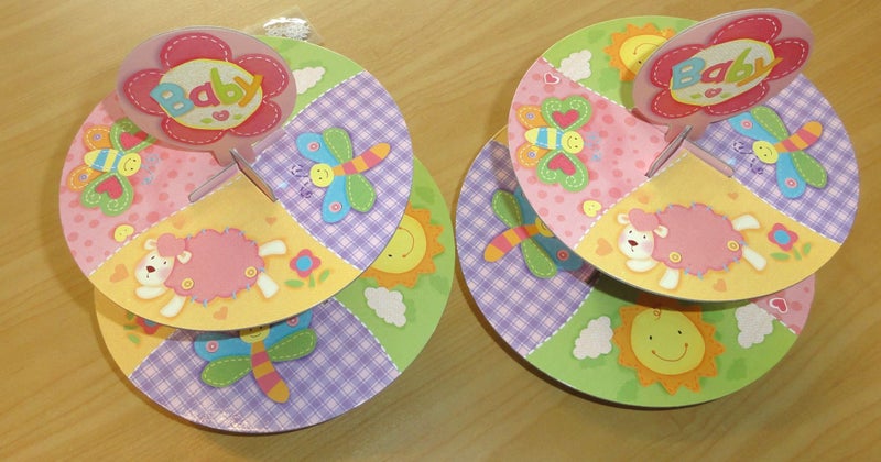 Multicraft Cupcake Stand - Precious Baby Twin Pack MC-250C Twin Carousel 4