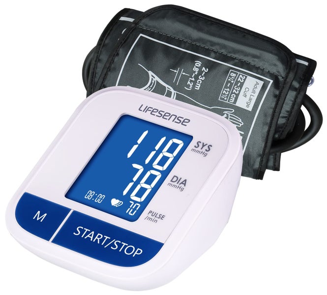 Digital Electronic Backlit Blood Pressure Monitor Upper Arm Automatic FreeNZpost Carousel 1