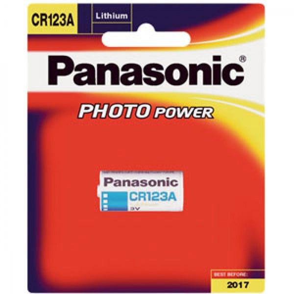 Panasonic 3V Cr123a Lithium Camera Battery Carousel 1