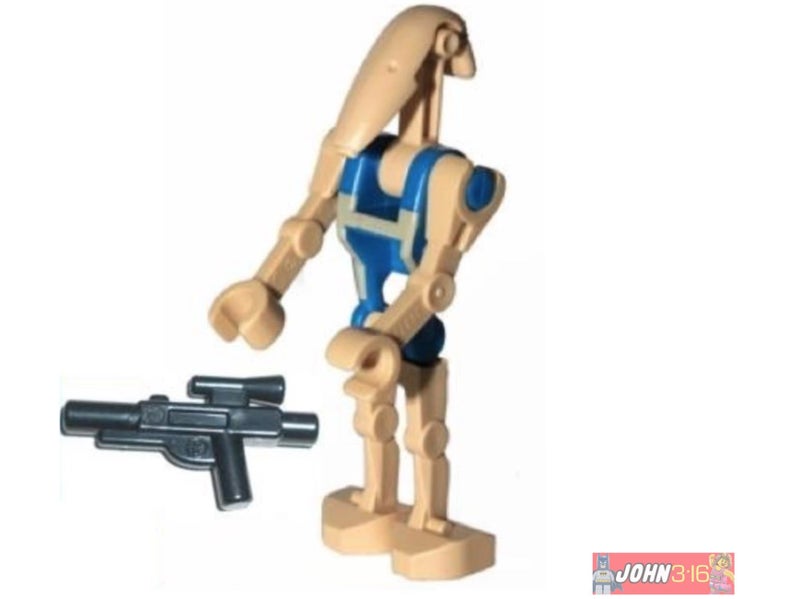 lego star wars blue minifigure