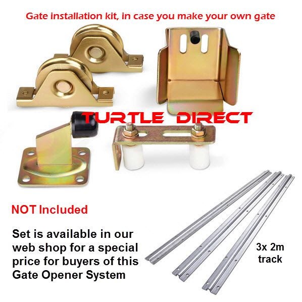 Turtle Sliding Gate Opener DIY easy Installation Carousel 9