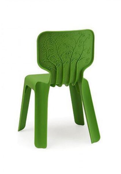 Plastic Alma Kids Side Chair, 3 colours (green, red and white) Carousel 1