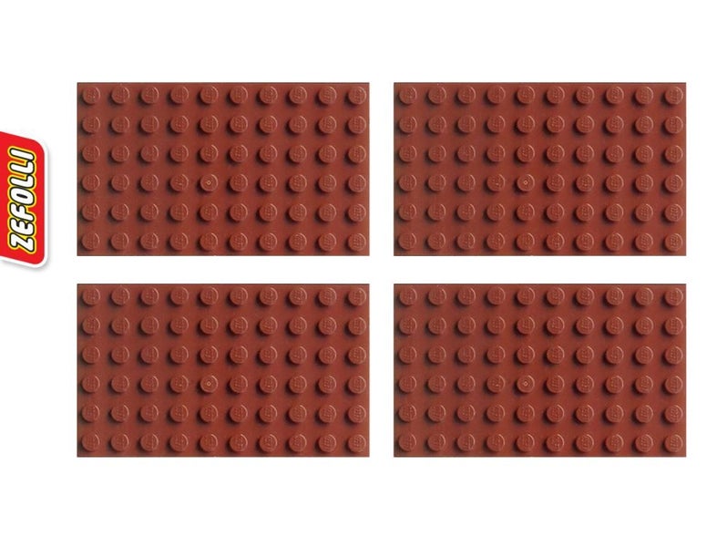 LEGO Reddish Brown 6x10 Plate