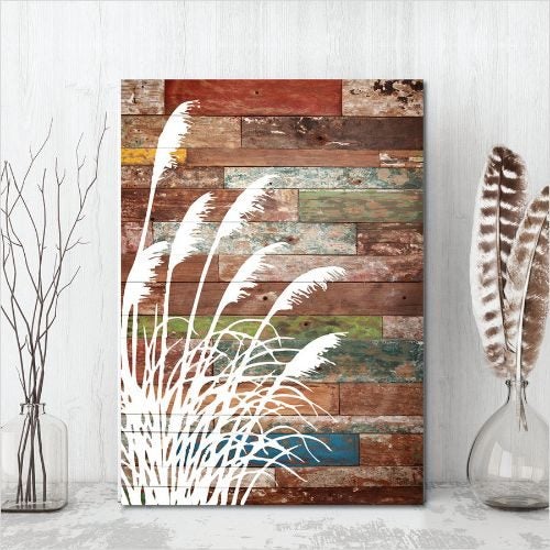 Kiwiana Wall Art - Rectangle: Toi Toi (Small) - Rectangles Carousel 1
