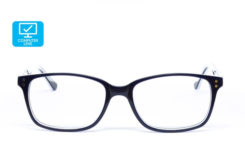 AVATUDE RYLAND BLUE LIGHT COMPUTER GLASSES-Unisex Gloss Navy Acetate-ADDED BONUS Carousel 2