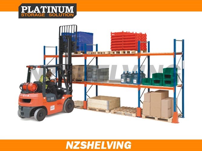 Triple Bay Pallet Racking 18 Pallet Space Carousel 1