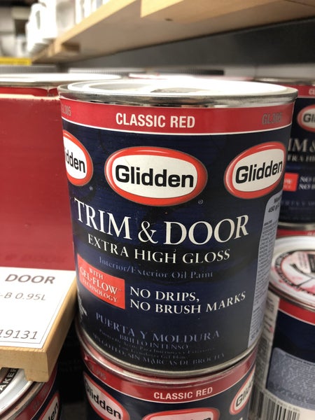 PAINT 1 LTR OIL BASED GLOSS RED INT/EXTERIOR Carousel 1