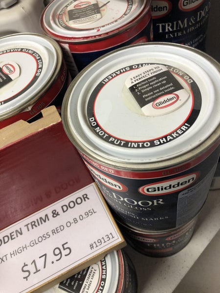 PAINT 1 LTR OIL BASED GLOSS RED INT/EXTERIOR Carousel 3
