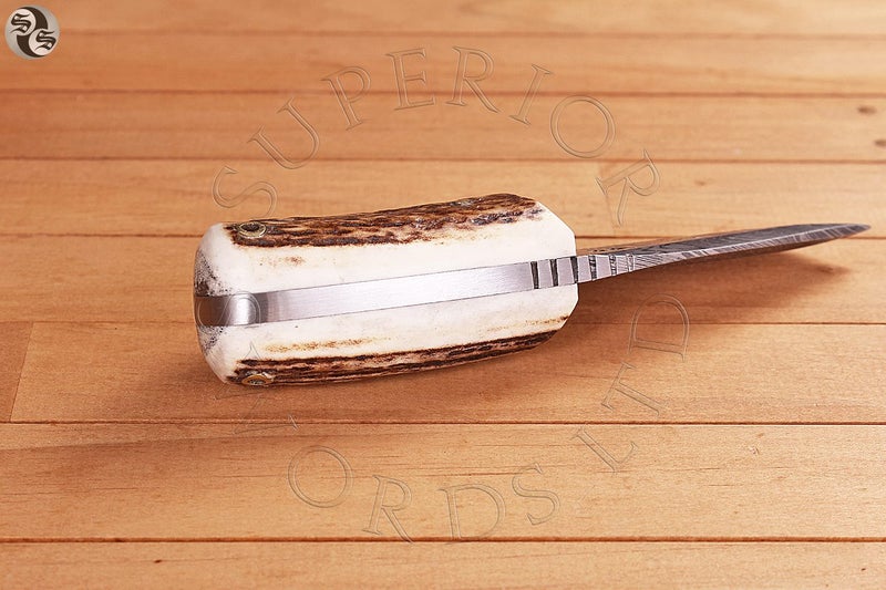 Damascus Knife - Bear Carousel 5