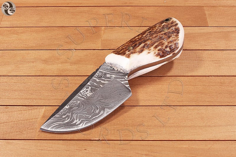 Damascus Knife - Bear Carousel 1