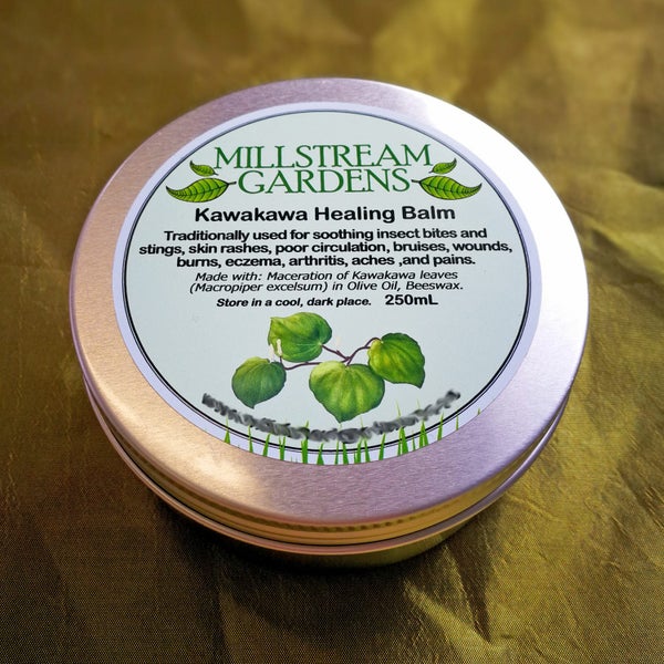 Kawakawa Healing Balm 1x 250mL Aluminium Tin Carousel 1