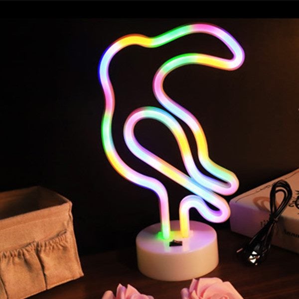 Usb Batteries Operated Led Neon Lamp Night Light Party Lighting Operated Led Neon Lamp Night Light