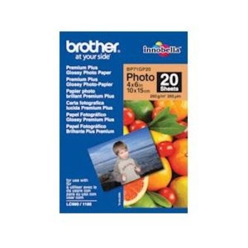 Brother Photo Paper - 100 Mm X 150 Mm - Glossy Carousel 1