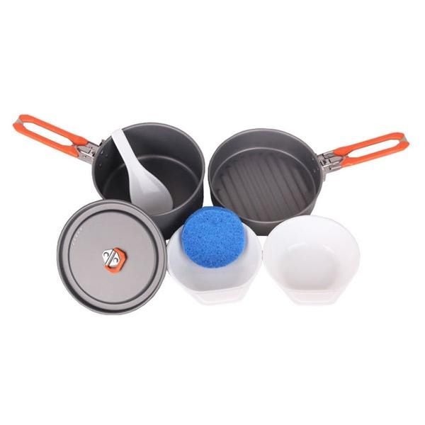Fire Maple Feast 1 Cook Set - Pot, Frypan, Bowls + more Carousel 1