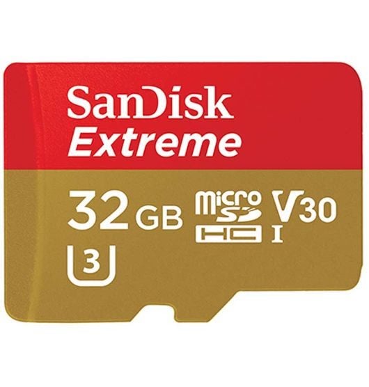 Sandisk 32GB MicroSD EXTREME Card Carousel 1