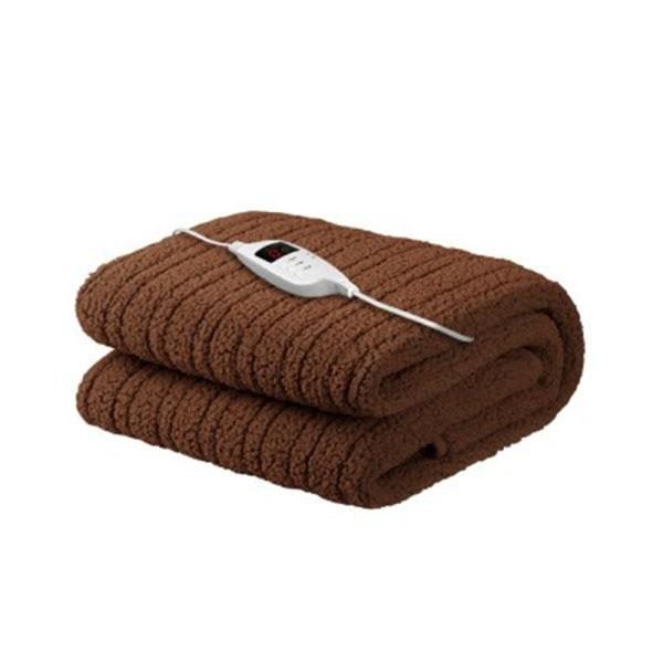 Electric Heated Throw Fleece Washable Blanket Trade Me