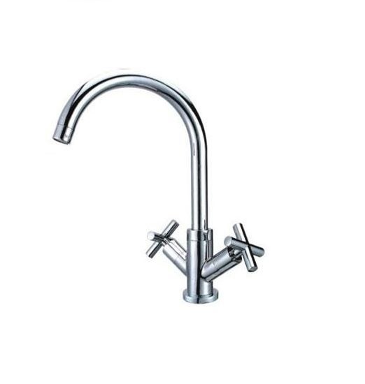 Kitchen Mixer With Gooseneck Spout -All Pressure Carousel 1