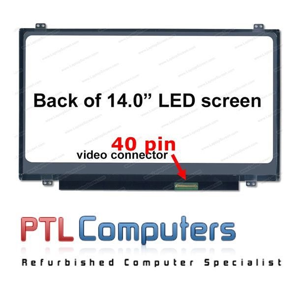 14.0 LED Laptop Screen Slim 40 Pin B140XW02 B140XTN02.0 N140BGE-L43 N140BGE-LB2 Carousel 1