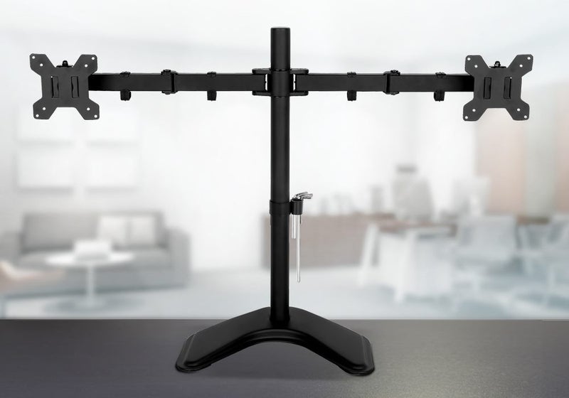 Dual Monitor Stand Bracket Desk Mount 13 27 Dual Arm Screen