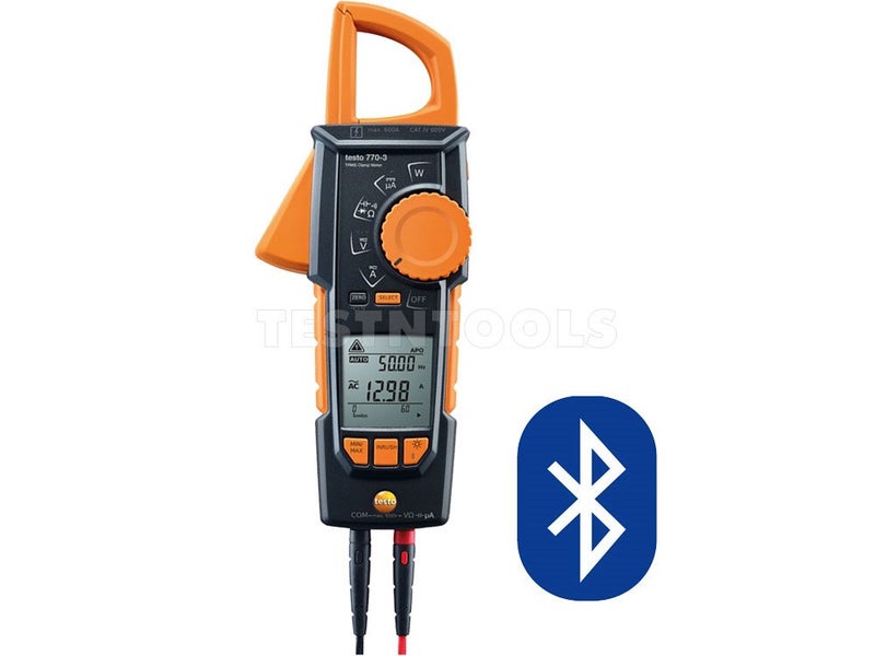 Testo True RMS Clamp Meter With Bluetooth 770-3 Carousel 1
