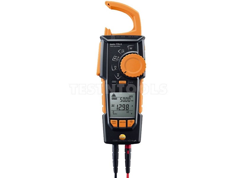 Testo True RMS Clamp Meter With Bluetooth 770-3 Carousel 2