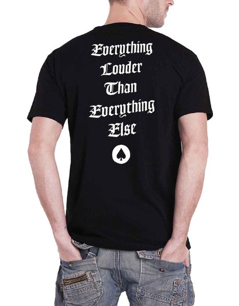 Official Motorhead T Shirt England Classic War Pig Band Logo Mens New Black Carousel 2