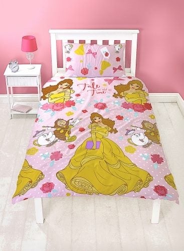 Disney Princess Quilt Cover Set Single Royal Belle Trade Me