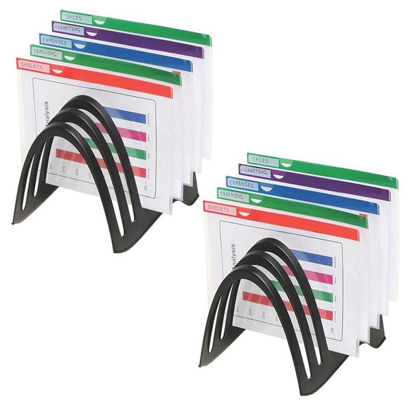 2pk Marbig A4 Paper Doents Folder Rack Organiser Holder Stand 2pk Marbig A4 Paper Doents Folder