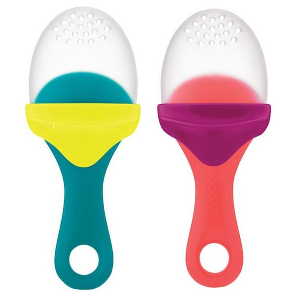 2pk Boon Pulp Silicone Feeder For Baby Feeding 6m Weaning