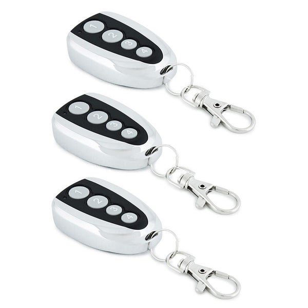 3pk Greenlund Ptx 4 Universal Garage Door Remote Control W Keyring