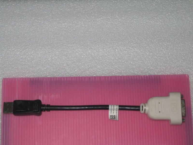 LENOVO Display port To DVI Adapter For Dell HP Lenovo Acer Laptops nad Pcs Carousel 1