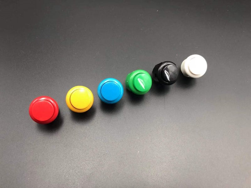arcade button snap in button #24mm Carousel 1