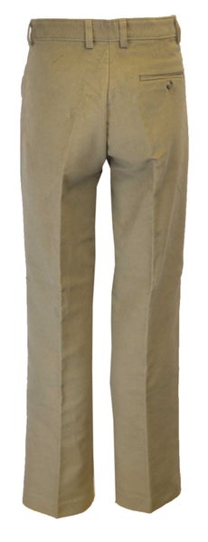 Men's Classic Moleskin Trousers - 100% Cotton - Beige - W44 Regular (31'') Carousel 6