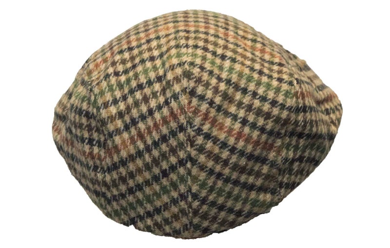 Unisex Country Flat Cap - Wool - Beige - 3XL (62cm) Carousel 2