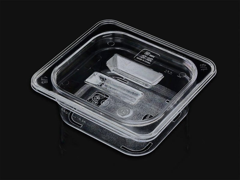 Food Storage Bin Container 1/6 GN-50 0.5L + Lid Carousel 1
