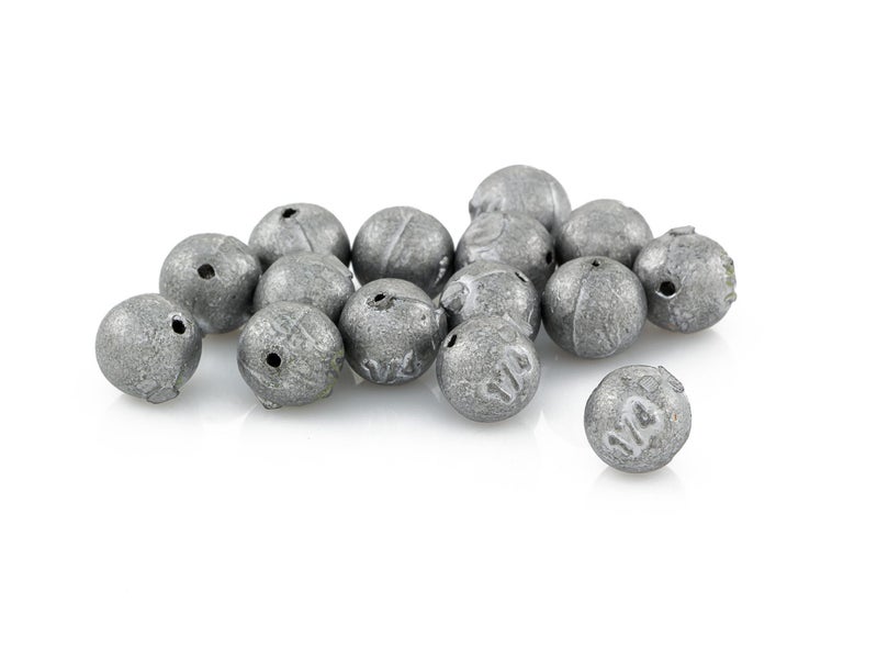 Fishing Ball Sinkers 15pc 0.25oz Carousel 1