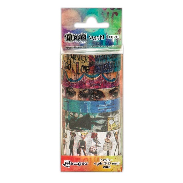 Dyan Reaveley Dylusions Washi Tape - Twin Set of Packs - Set A DYA599-SetA Carousel 2