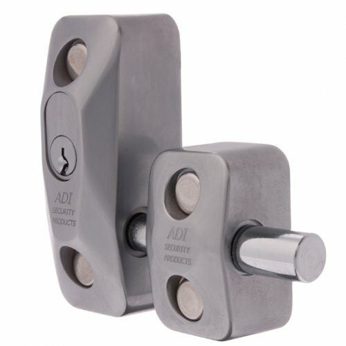 Adi Door Lock Bolt 444ddfm Double Bloklok Front Mount Satin Chrome