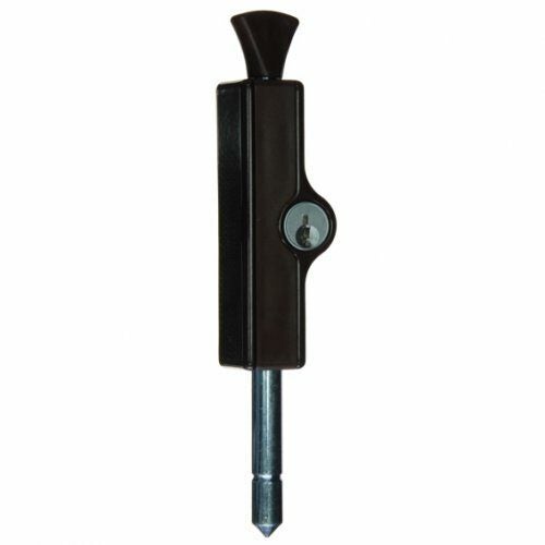Whitco Patio Bolt W2206312c4 Mahogany Sliding Door Lock Keyed