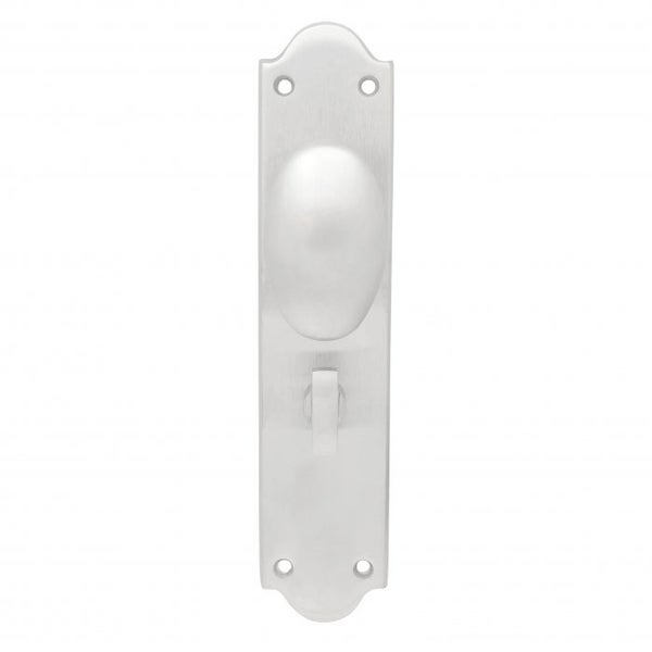 Pavtom 7507 7402sc Oval Door Knob Privacy Bathroom Plate Satin