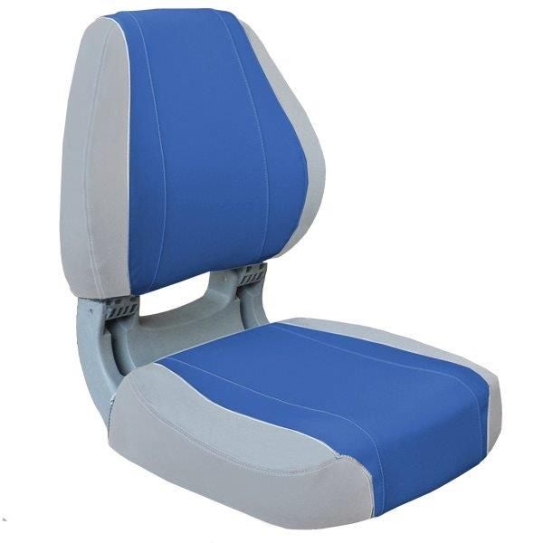 Folding Boat Seat Sirocco Very Comfortable Grey Blue Trade Me