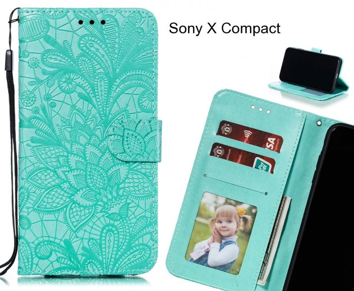 Sony X Compact Case Embossed Wallet Slot Case Carousel 1