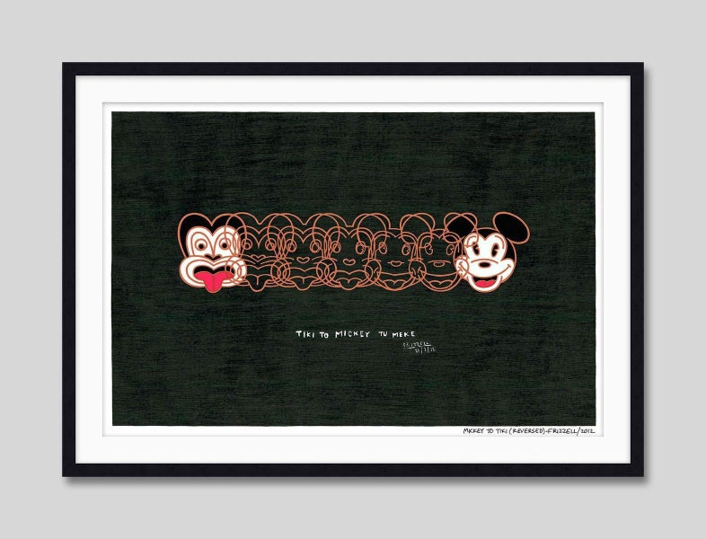 Mickey To Tiki Tu Meke Reversed by Dick Frizzell Art Print Carousel 2