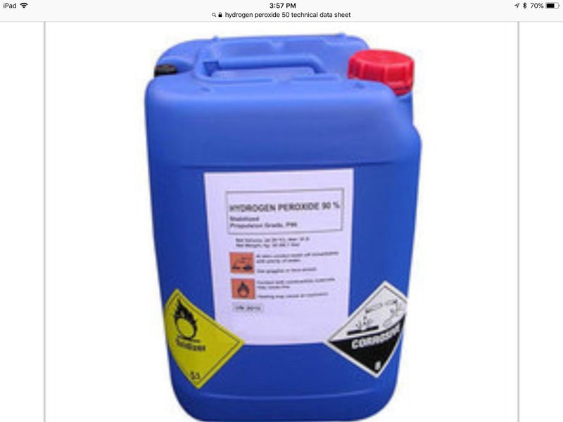 DIY Meth Decontamination PART A - Hydrogen peroxide based - 25 Kg Carousel 4