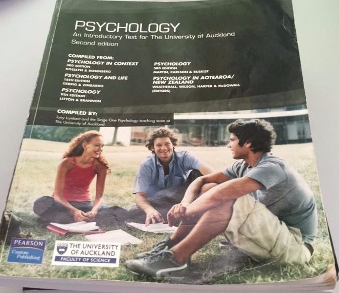 Psychology: Introductory Text for The University of Auckland: Second Edition Carousel 1