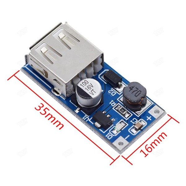DC-DC Boost Module (0.9V ~ 5V) 600mA Boost Converter Step Up Module USB Mobile Carousel 2